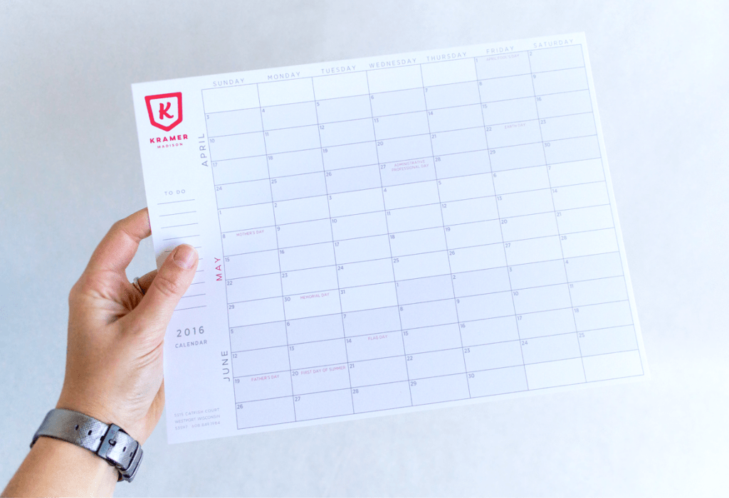 free digital calendar