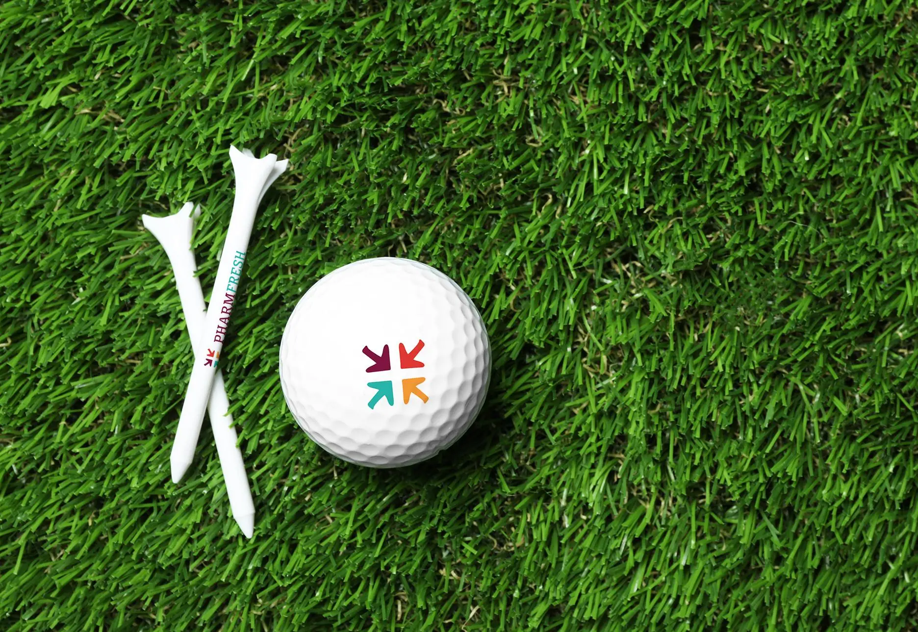 PFM-Golf golf balls and tees