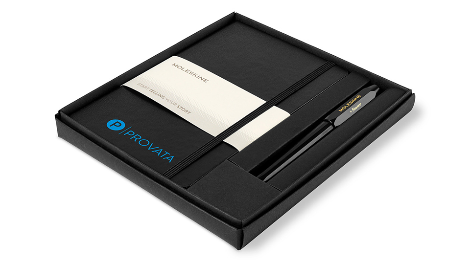 Moleskine® Medium Notebook & Kaweco Pen Gift Set
